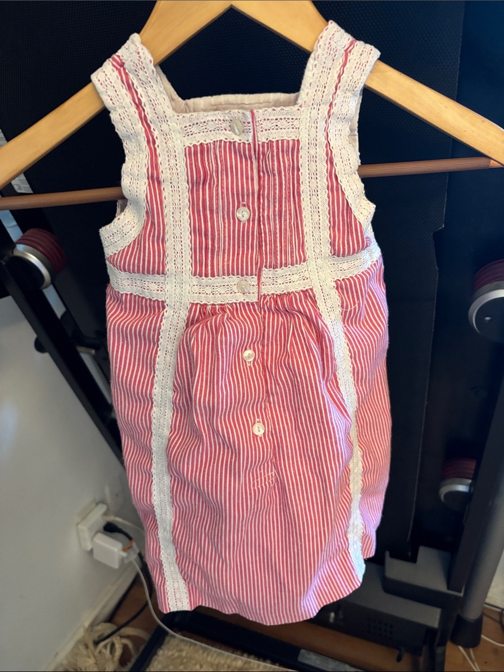 Striped Sleeveless Dress for Girls - Picture 3 of 17